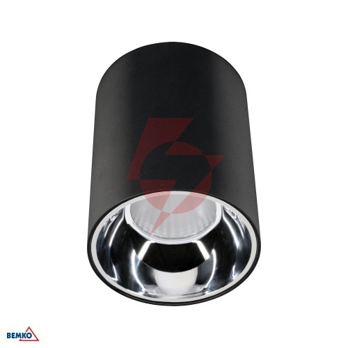 Downlight led mafed nt 20w 3000k 1800lm ip44 czarny