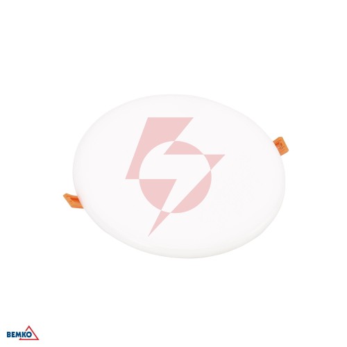 Downlight led waled 10w 4000k   860lm ip66/ip20  pf0.5 125x20mm okrągła biała