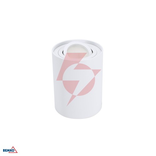Downlight ortal regulowana fi96 gu10 max. 1x50w biała