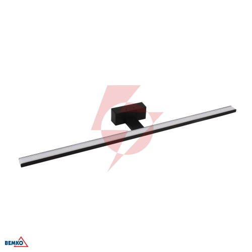 Kinkiet led keira 15w 4000k 80cm ip44 czarny
