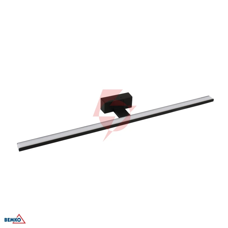 Kinkiet led keira 15w 4000k 80cm ip44 czarny