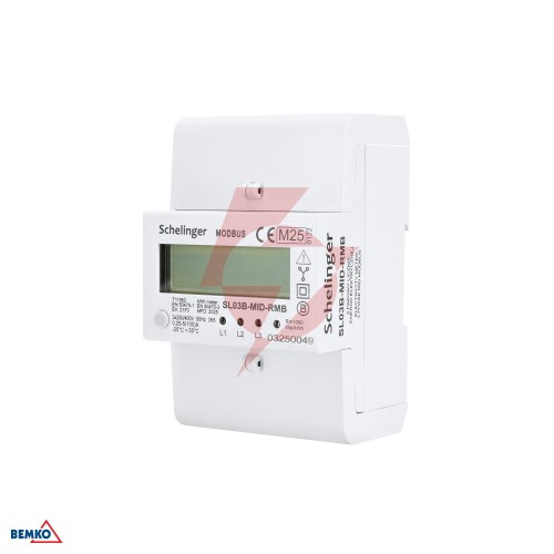 Licznik energii 3 fazowy mid modbus schelinger 100a