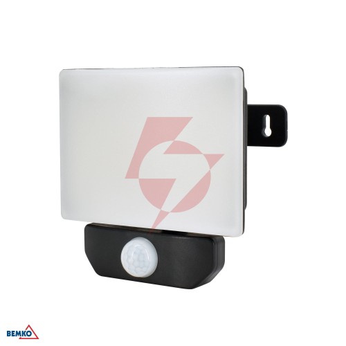 Naświetlacz led lfx 20w 4000k 1800lm ip65 czarny cz. pir