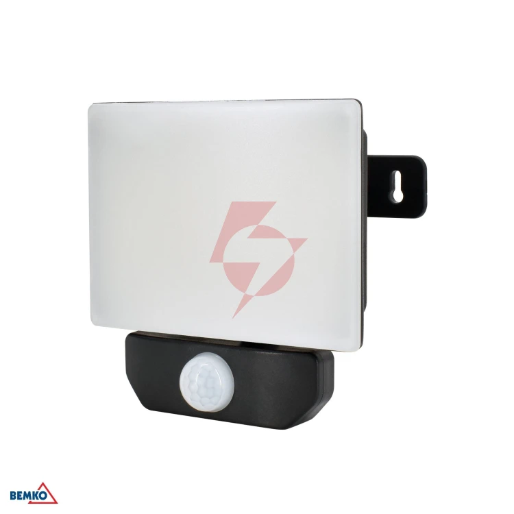 Naświetlacz led lfx 20w 4000k 1800lm ip65 czarny cz. pir
