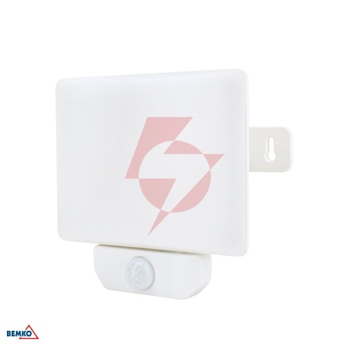 Naświetlacz led lfx 30w 4000k 2700lm ip65 biały cz. pir