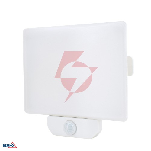 Naświetlacz led lfx 50w 4000k 4500lm ip65 biały cz. pir
