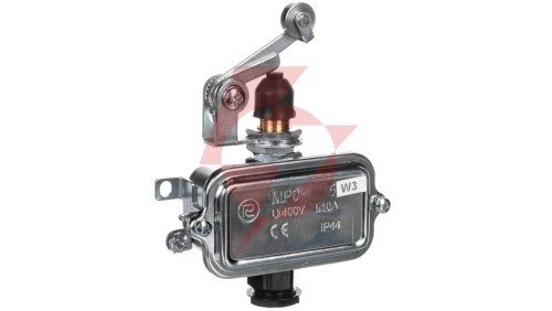 Wyłącznik krańcowy miniaturowy 1R 1Z w obudowie z dźwignią z rolką MP0-5 W0-59-152026
