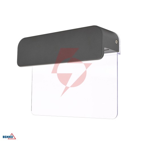 Oprawa elewacyjna valant 11w 4000k 940lm ip65 200x157mm grafit