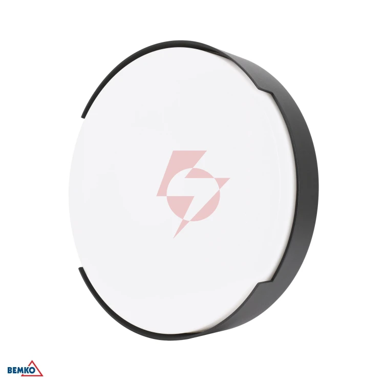 Oprawa elewacyjna valant 16w 4000k 1180lm ip65 250x62mm okrągła grafit