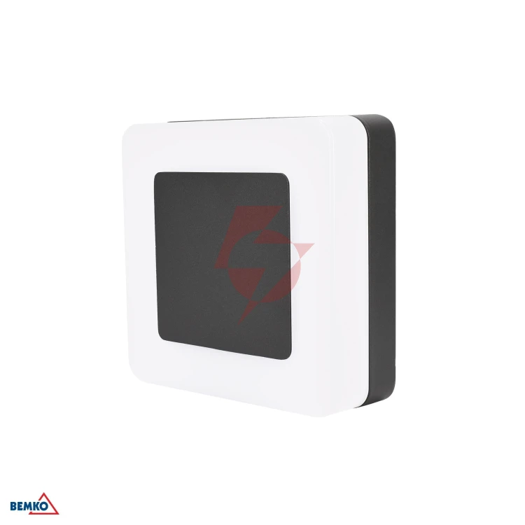 Oprawa elewacyjna valit 8w 3000k 640lm ip65 151x50x151mm kwadratowa grafit