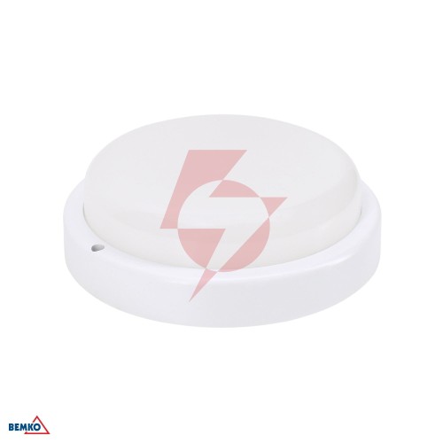Oprawa led kanlo okrągła 12w 4000k 1150lm ip54 biała cz. mikr.