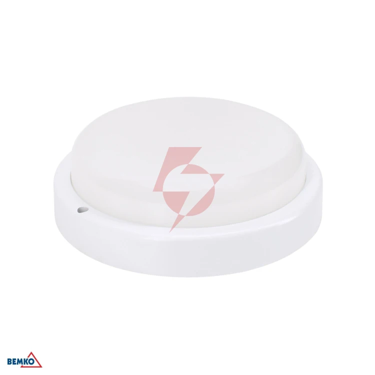 Oprawa led kanlo okrągła 12w 4000k 1150lm ip54 biała cz. mikr.
