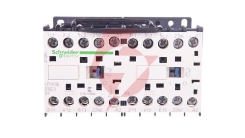 Stycznik mocy 6A 3P 24V DC 0Z 1R LP2K0601BD3