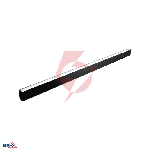 Oprawa liniowa lorien 120cm 40w 4400lm 4000k czarna