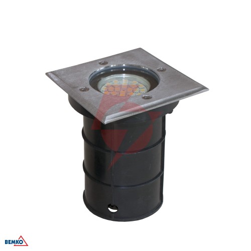 Oprawa najazdowa doryt gu10 max-50w kwadratowa