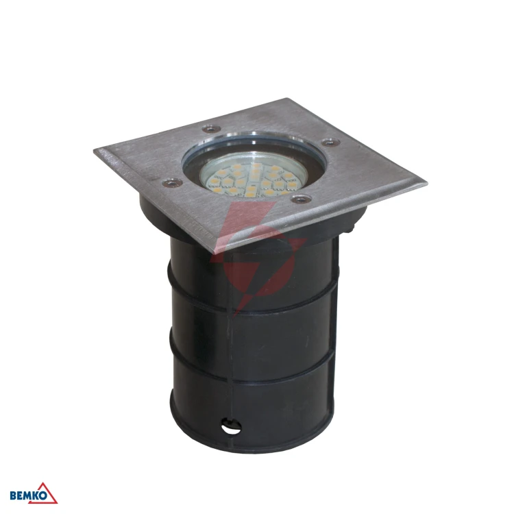 Oprawa najazdowa doryt gu10 max-50w kwadratowa