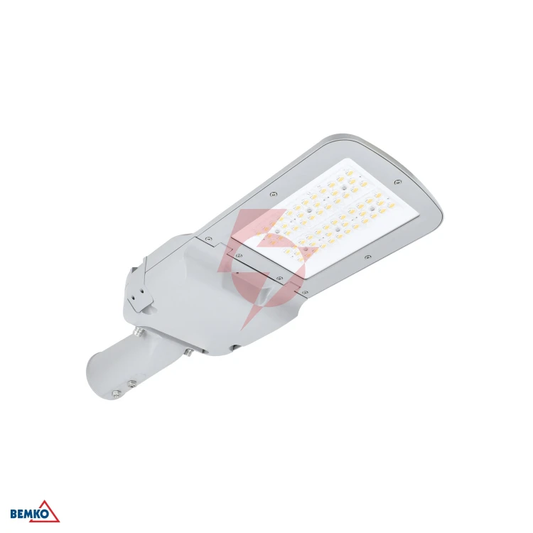 Oprawa uliczna led avenue 60w 4000k 10800lm ip66 jasnoszara zhaga dali 10kv ii