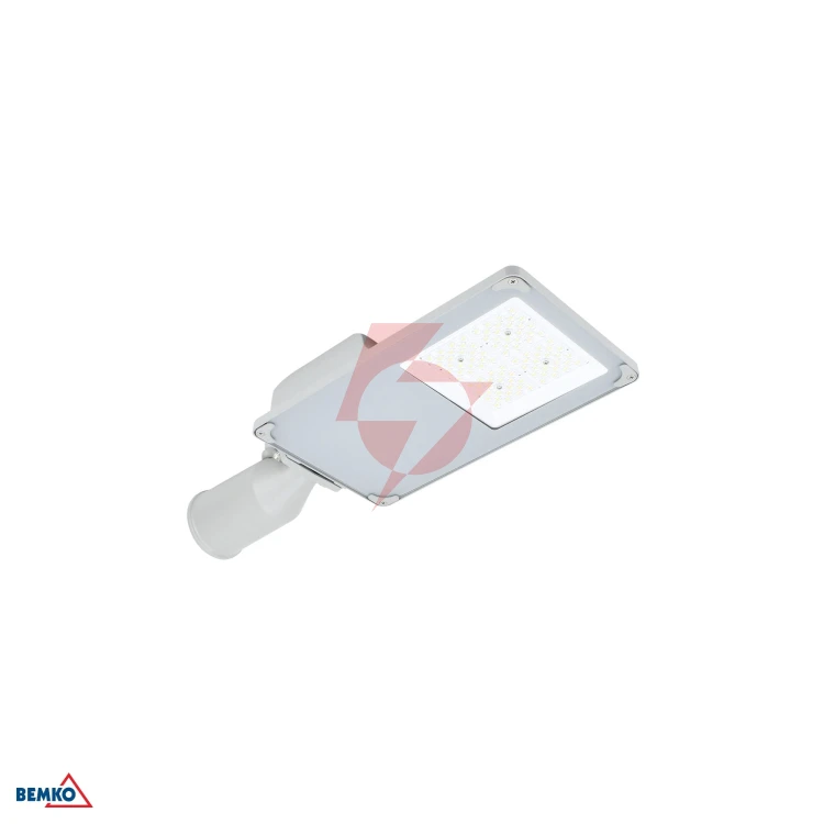 Oprawa uliczna led jager 50w 4000k 8250lm ip66 szaraii kl. ochr.