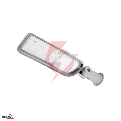 Oprawa uliczna led jazmin 100w 4000k 13500lm ip65 jasnoszara
