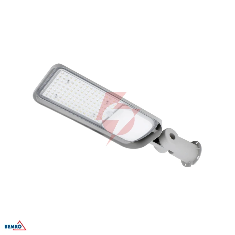 Oprawa uliczna led jazmin 100w 4000k 13500lm ip65 jasnoszara
