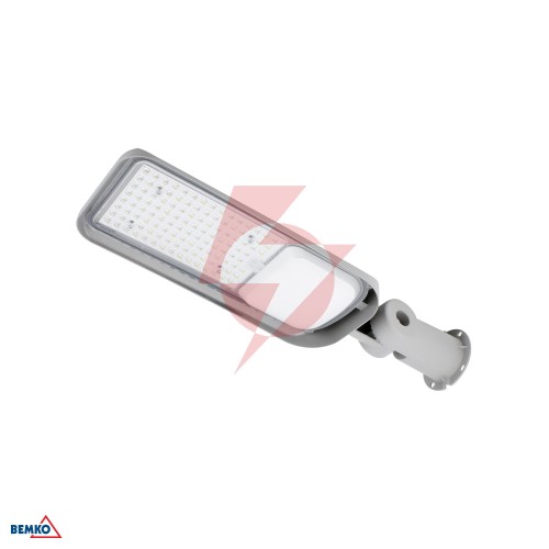 Oprawa uliczna led jazmin 100w 4000k 13500lm ip65 jasnoszara  cz. zmierzchu
