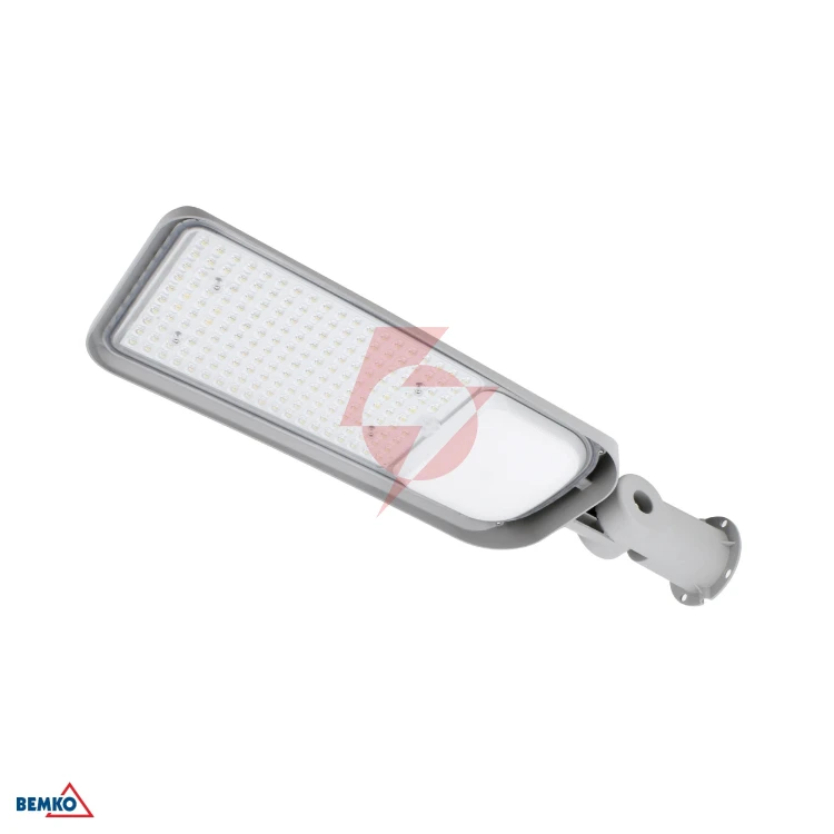 Oprawa uliczna led jazmin 150w 4000k 20250lm ip65 jasnoszara  cz. zmierzchu
