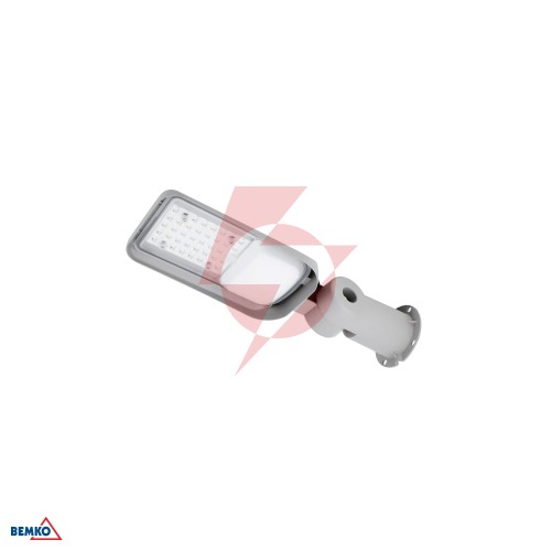 Oprawa uliczna led bemko jazmin 30w 4000k 4050lm ip65 jasnoszara