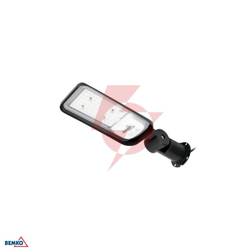 Oprawa uliczna led jazmin 50w 4000k 6750lm ip65 czarna