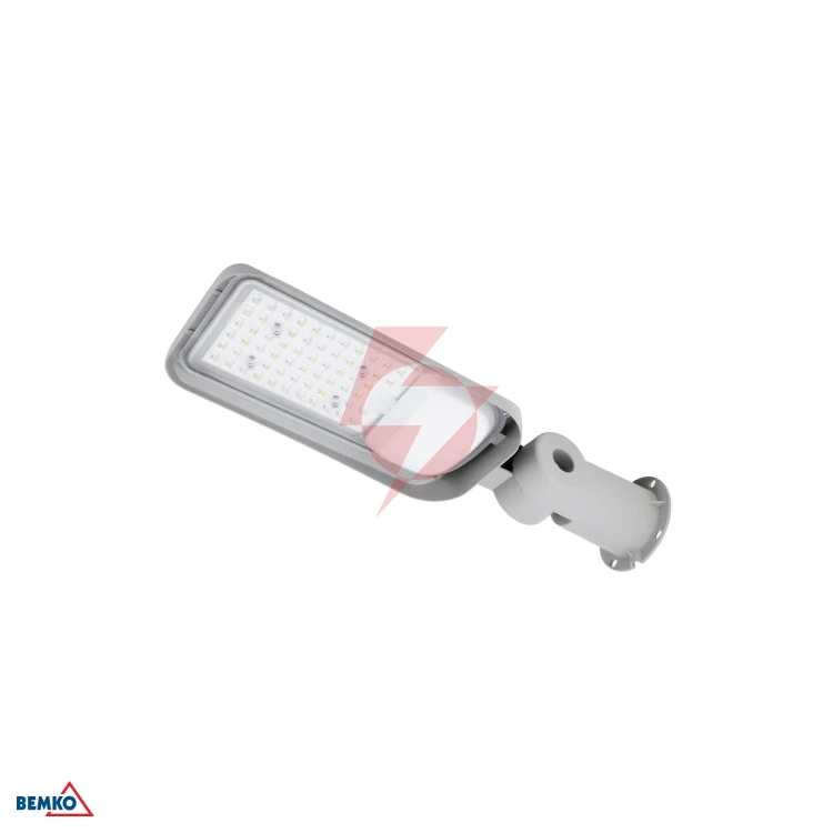 Oprawa uliczna led jazmin 70w 4000k 9100lm ip65 jasnoszara