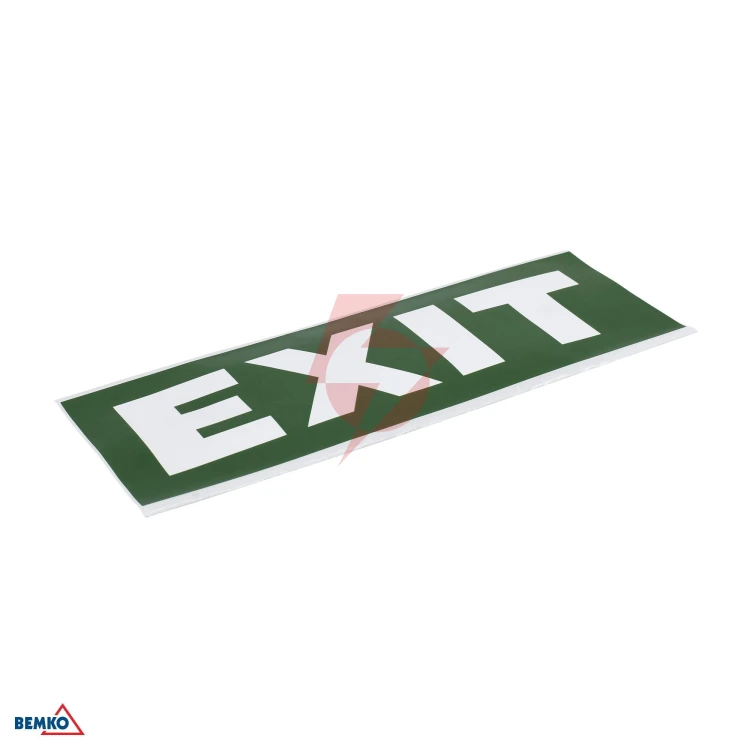 Piktogram do oprawy galer exit 362 x 125 mm (naklejka)