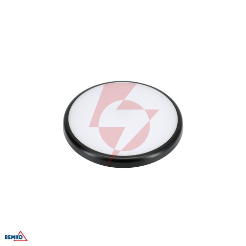 Plafoniera led diana 16w 4000k 1600lm ip66 czarna