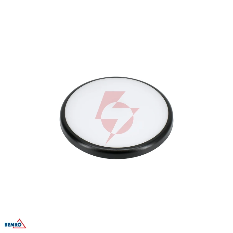 Plafoniera led diana 16w 4000k 1600lm ip66 czarna