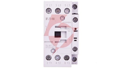 Stycznik mocy 17A 3P 24V AC 0Z 1R DILM17-01(24V50/60HZ) 277040
