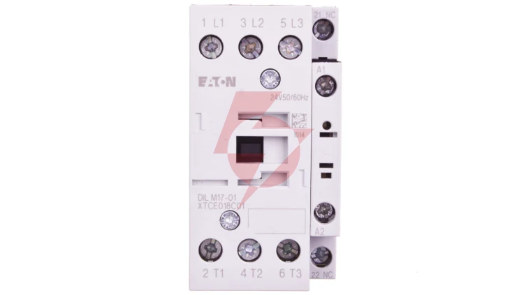 Stycznik mocy 17A 3P 24V AC 0Z 1R DILM17-01(24V50/60HZ) 277040