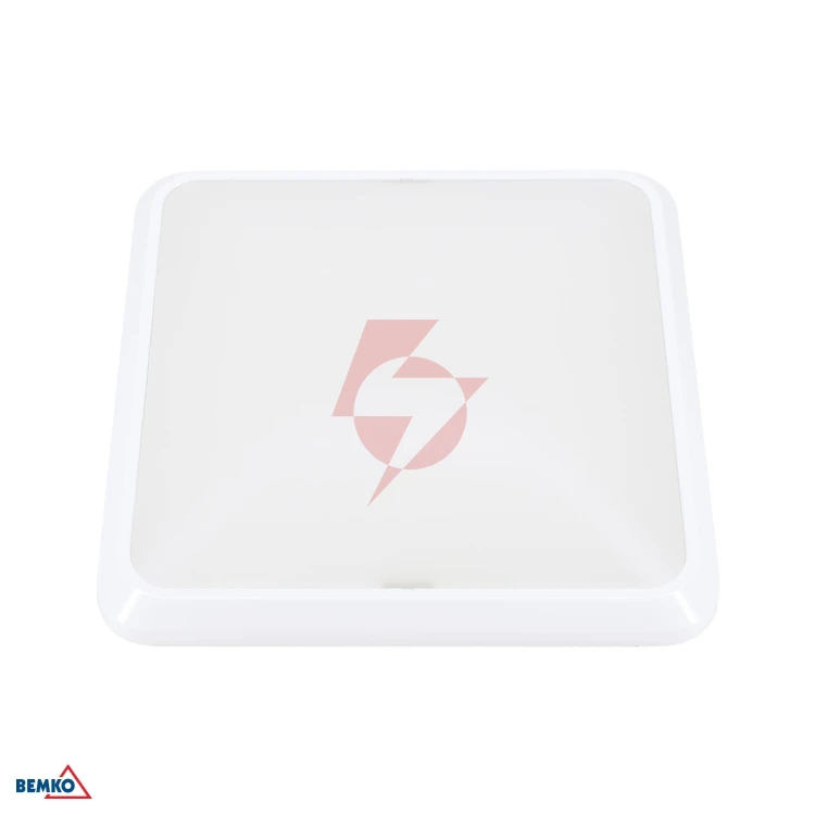 Plafoniera led doria  20w 4000k  1600lm  ip20 kwadrat cz. mikr. z funkcja półcienia