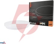 Plafoniera led fiona 12w 3000/4000/6500k 1200lm ip20 biała