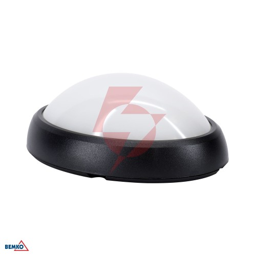 Plafoniera led kanlo 8w 4000k 720lm ip54 czarna