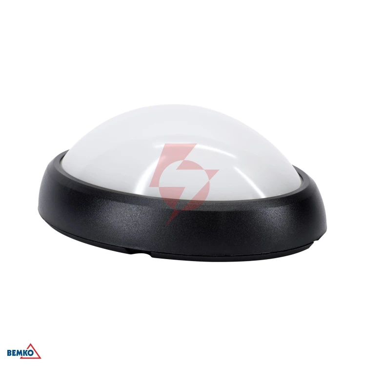 Plafoniera led kanlo 8w 4000k 720lm ip54 czarna