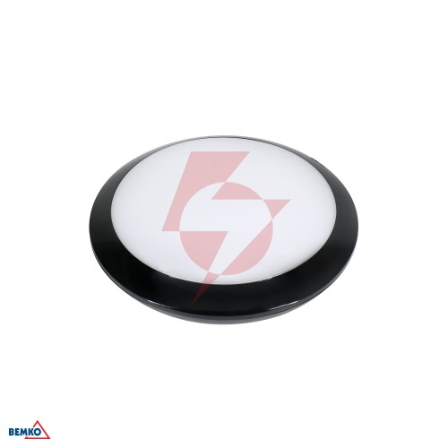 Plafoniera led katia  22w 4000k 2000lm ip66 czarna