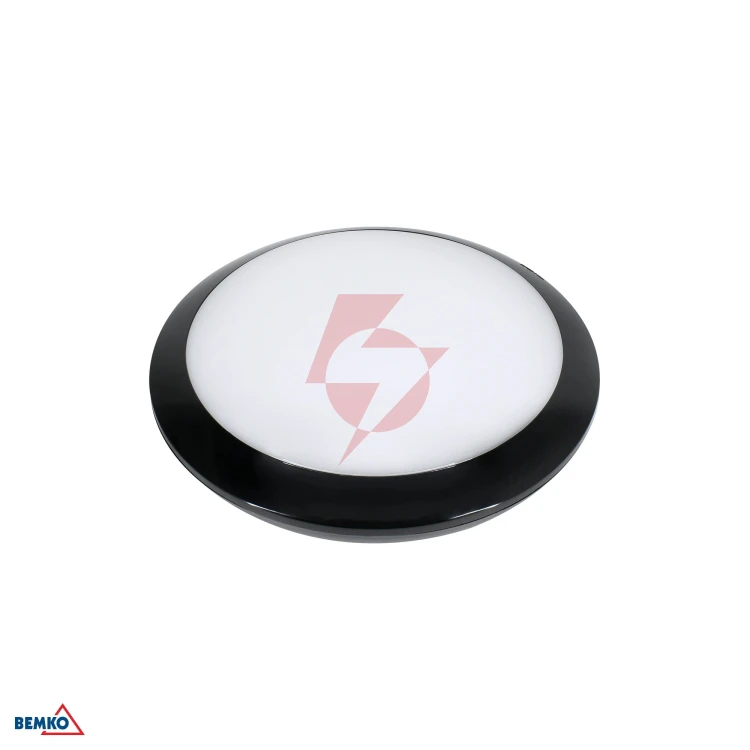 Plafoniera led katia 16w 4000k 1600lm ip66 czarna