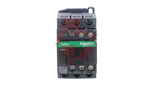 TeSys Deca Stycznik mocy 12A 3P 400V AC 1Z 1R LC1D12V7