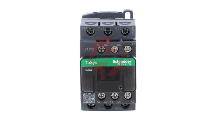 TeSys Deca Stycznik mocy 12A 3P 400V AC 1Z 1R LC1D12V7
