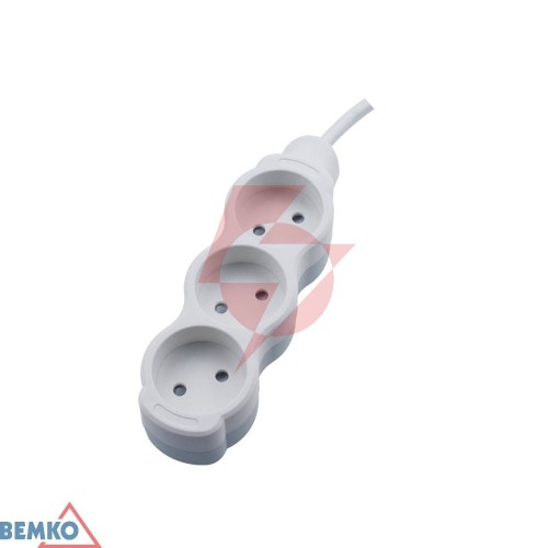 Przedłużacz nb 3x 2p 1.5mm x 5.0m