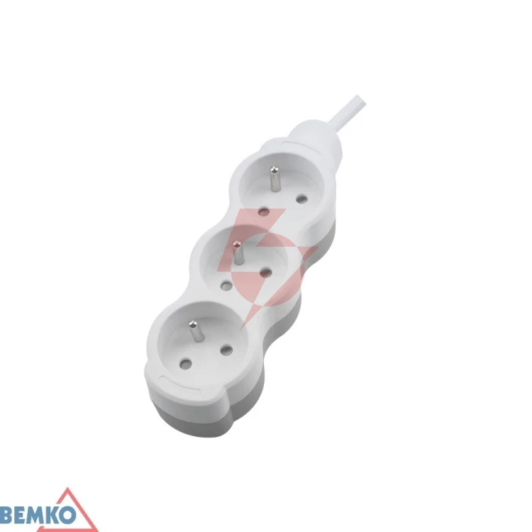 Przedłużacz nb 3x 2p+z 1.5mm x 1.5m