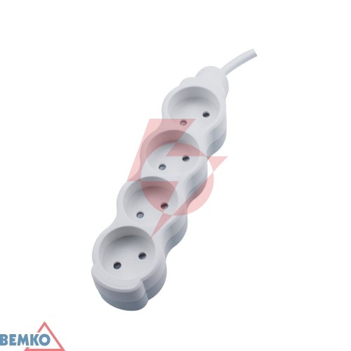 Przedłużacz nb 4x 2p 1.5mm x 3.0m