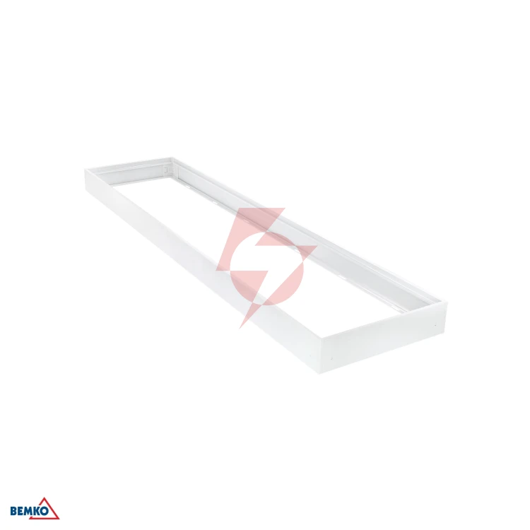 Ramka montażowa do panelu led 120x30 biała eco wys. 68mm