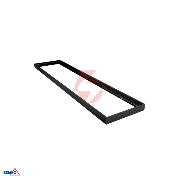 Ramka montażowa do panelu led 30x120 czarna eco