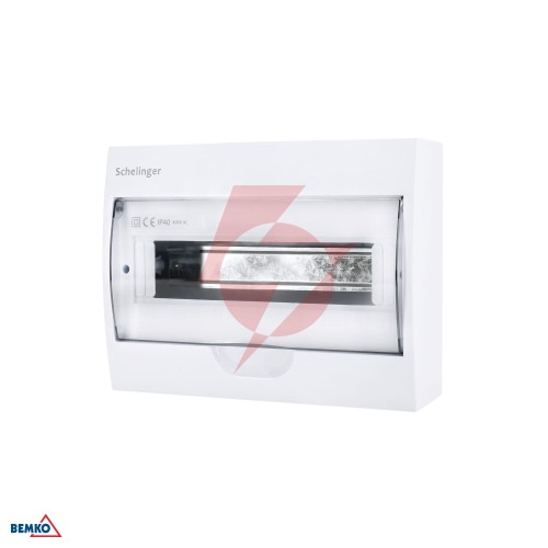 Rozdzielnica natynkowa ip40 zaciski 12n+12pe 1x12p