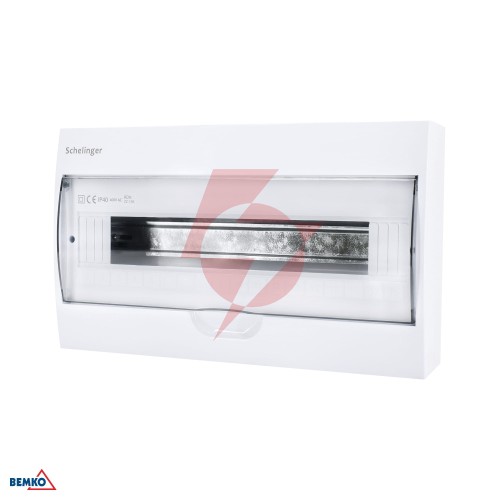 Rozdzielnica natynkowa ip40 zaciski 18n+18pe 1x18p