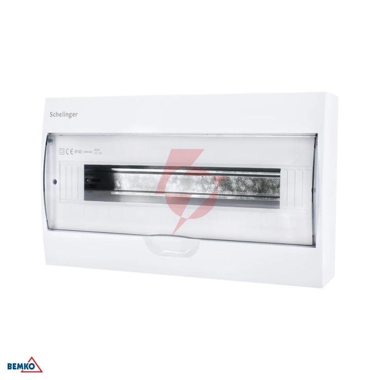 Rozdzielnica natynkowa ip40 zaciski 18n+18pe 1x18p